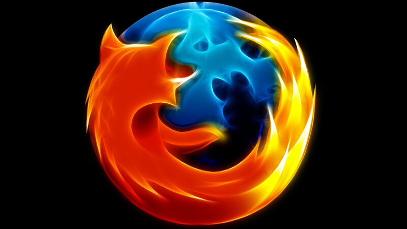 Firefox Logo — Orange, Dramatic