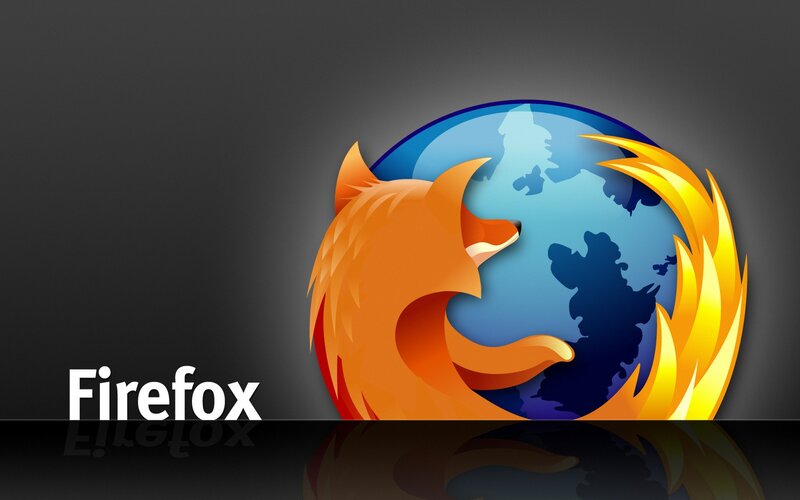 Firefox Logo — Orange, Modern, Digital Art