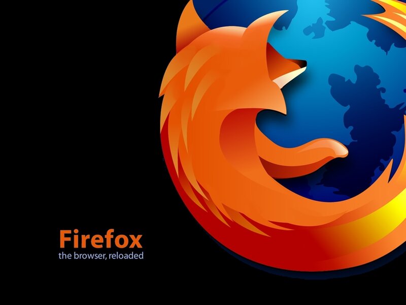Firefox Logo — Orange, Modern, Illustration
