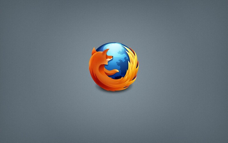Firefox Logo — Orange, Neutral, Digital Art