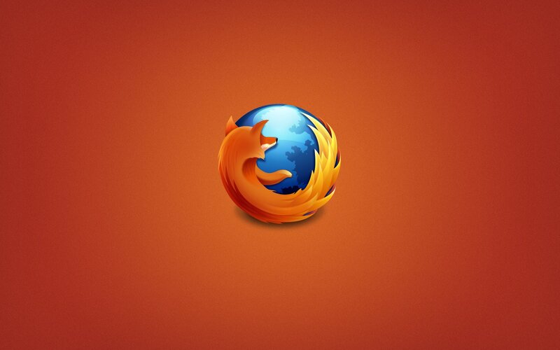 Firefox Logo — Orange, Neutral