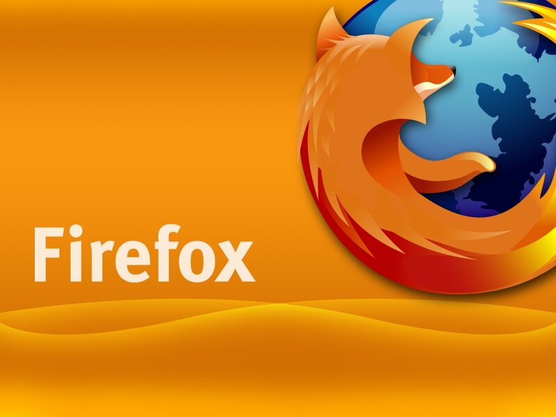 Firefox Logo — Orange, Vibrant