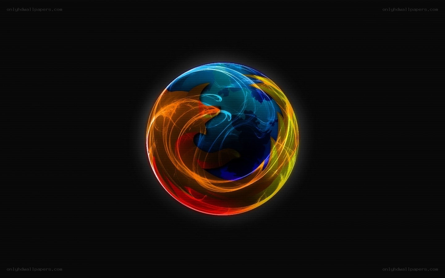 Firefox logo sphere
