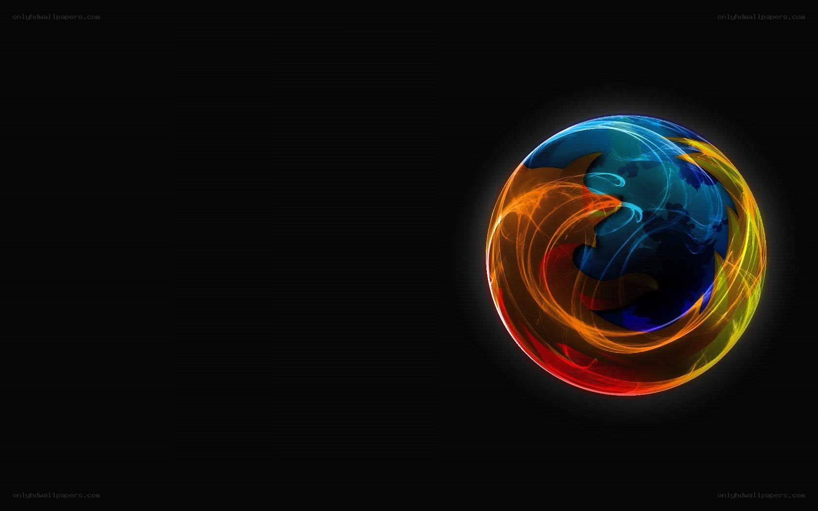 Firefox logo sphere