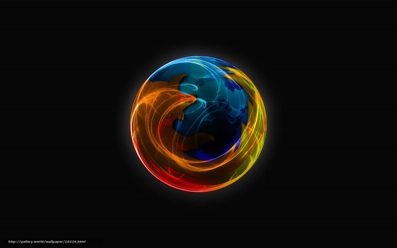 Firefox logo sphere