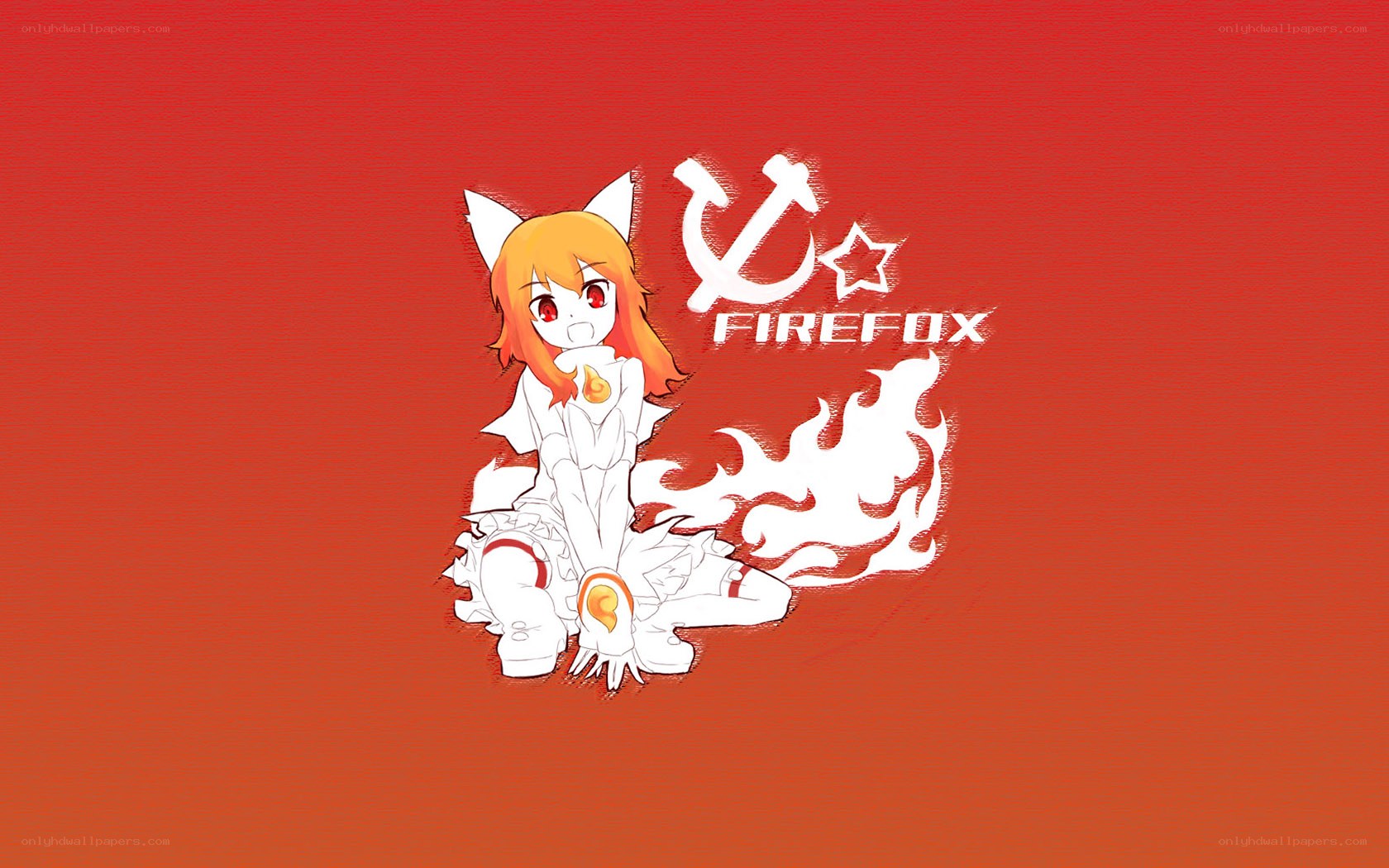 Firefox mascot artwork