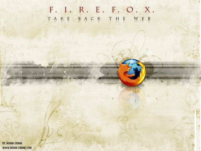 Firefox promotional wallpaper