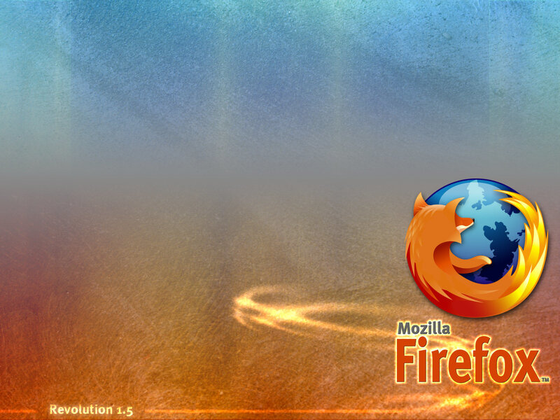 Firefox Revolution 1.5 wallpaper