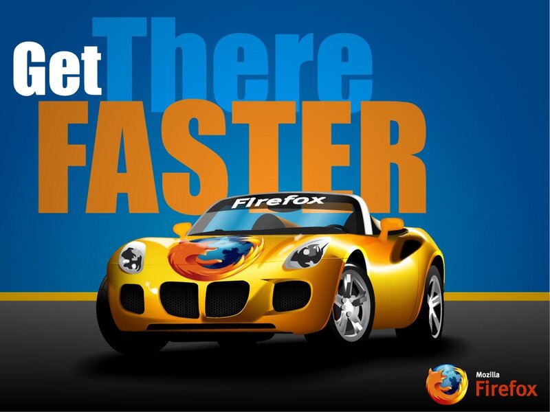 Firefox speed promotion
