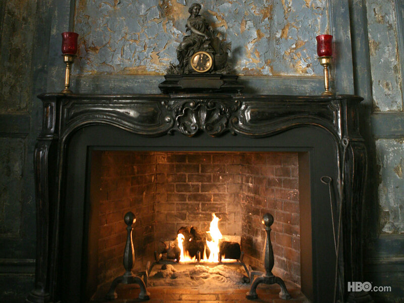 Fireplace with Fire