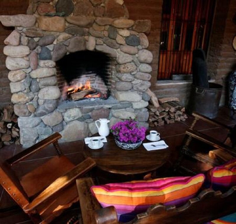 Fireplace with Seating