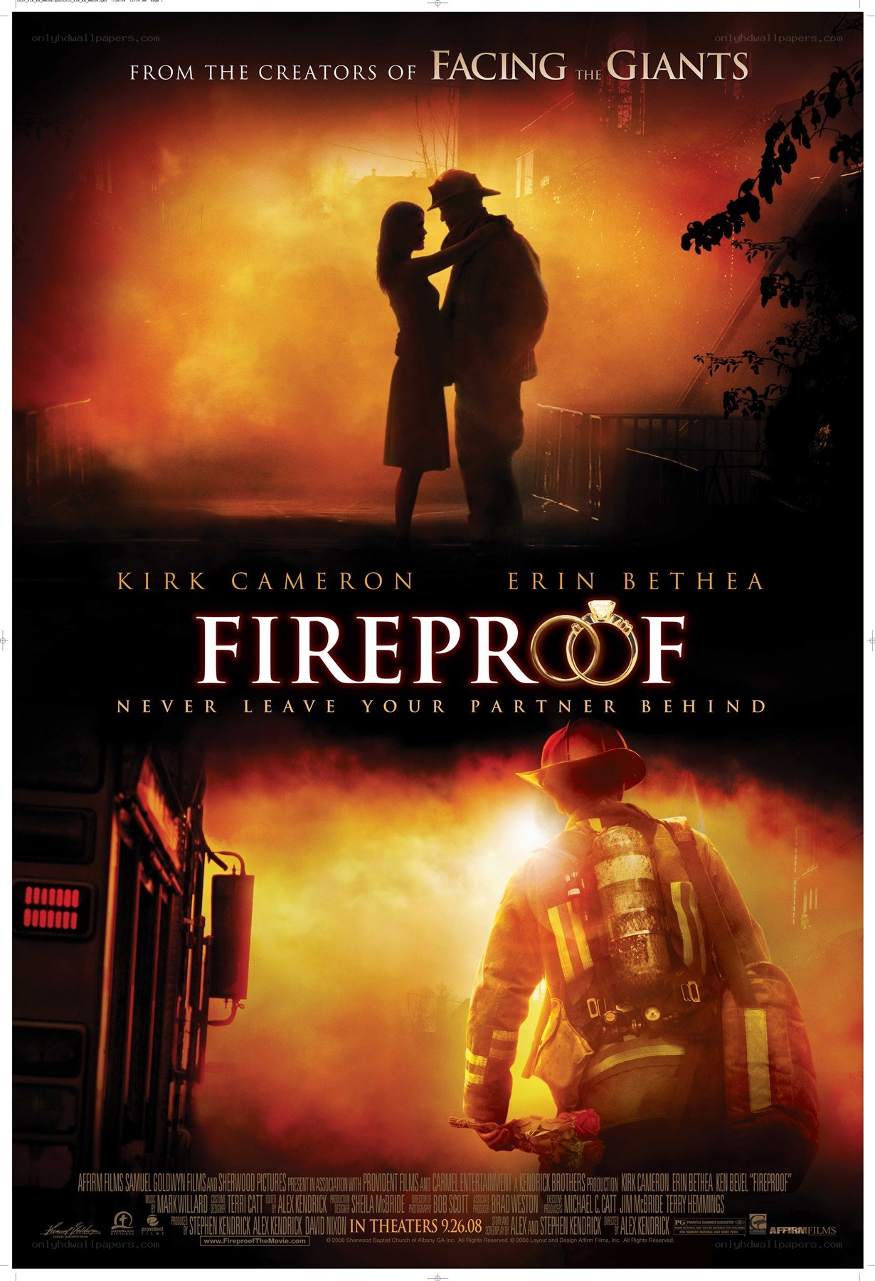 Fireproof movie poster