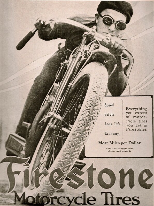 Firestone Motorcycle Tires Ad