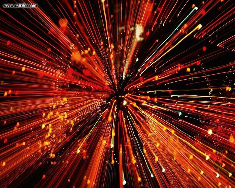 Firework Explosion — Red, Dynamic