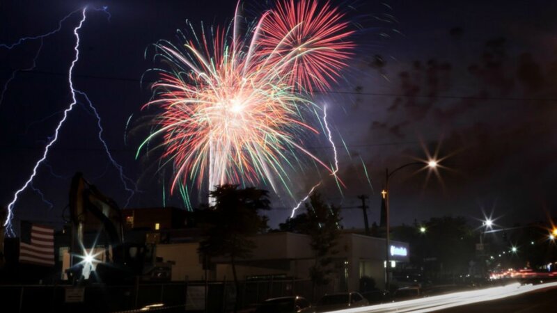 Fireworks and Lightning