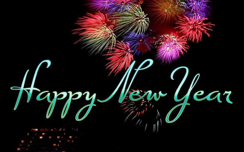 Fireworks Display — Black, Celebratory, Night, Photograph, Text, Building