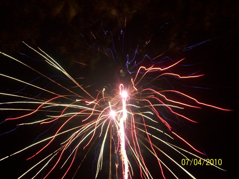 Fireworks Display — Black, Dramatic, Night, Photograph, Night Sky, Sparkles