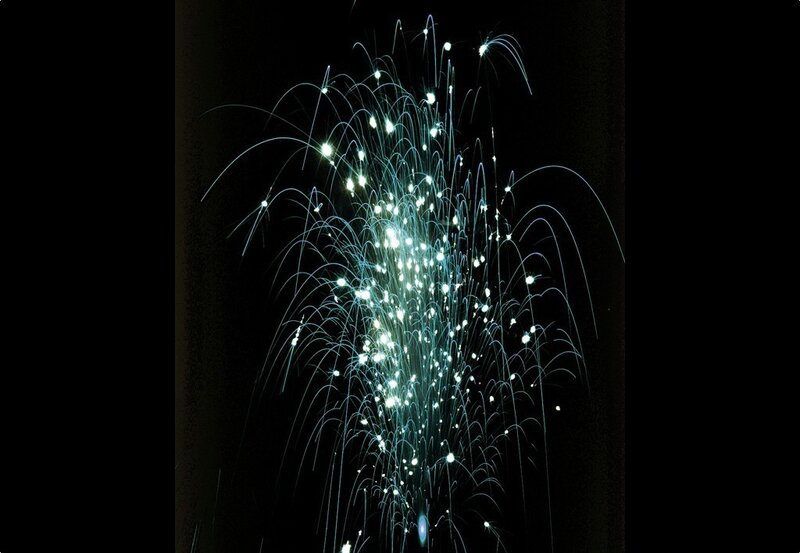Fireworks Display — Black, Dramatic, Night, Photograph, Night Sky, Sparkles, White