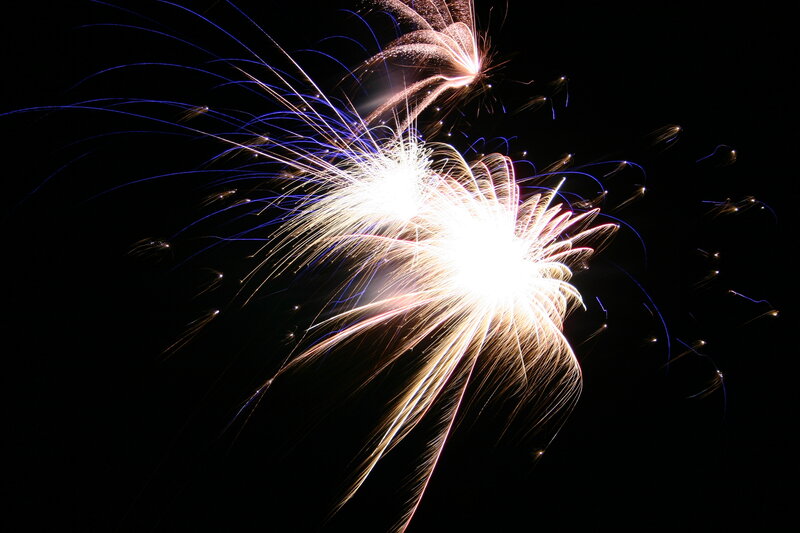Fireworks Display — Black