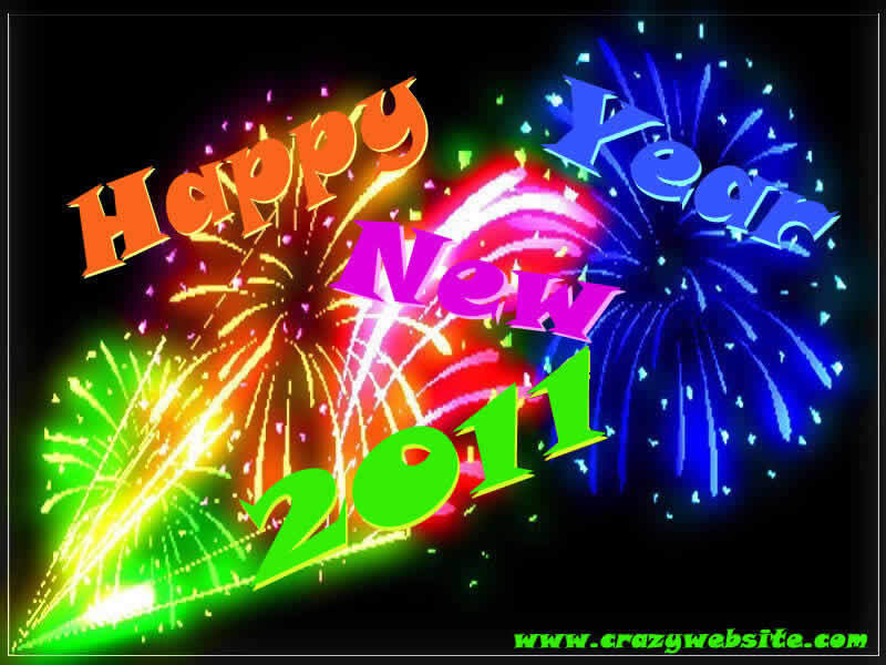 Fireworks Display — Green, Festive