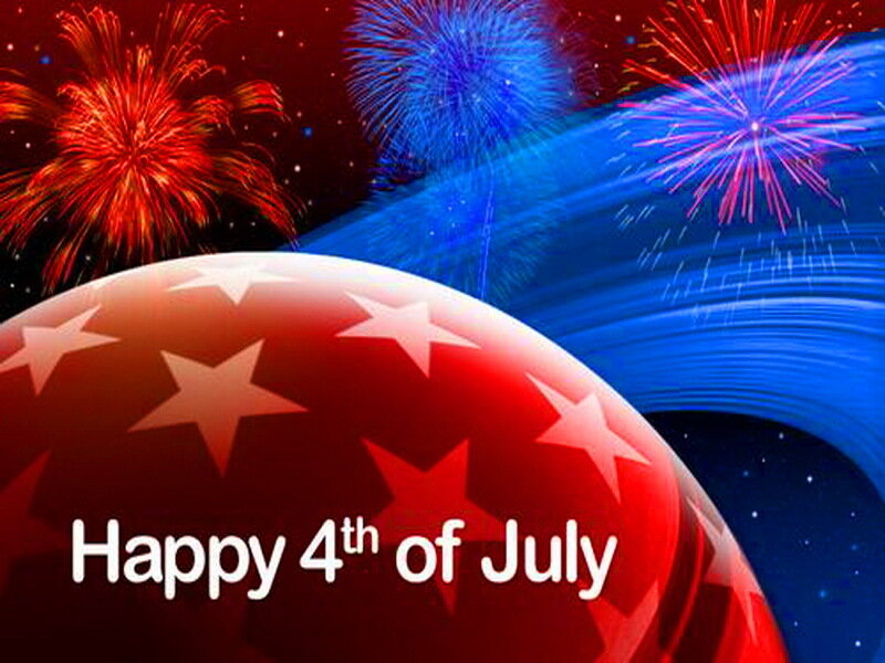 Fireworks Display — Red, Celebratory, Night