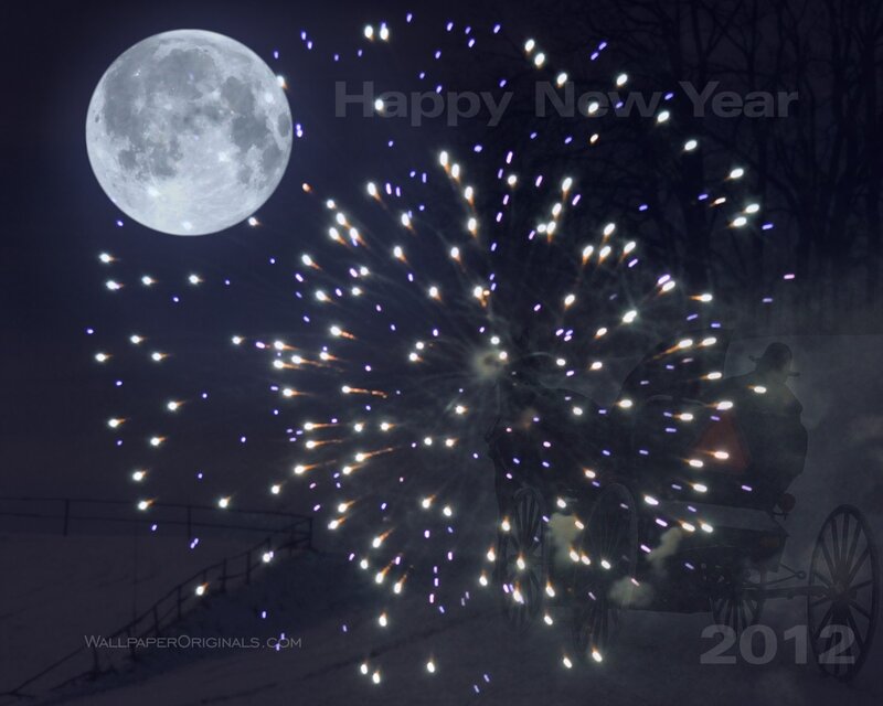Fireworks over Carriage