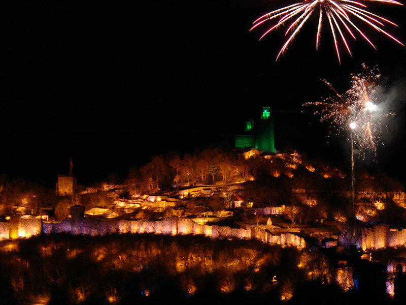 Fireworks over Castle