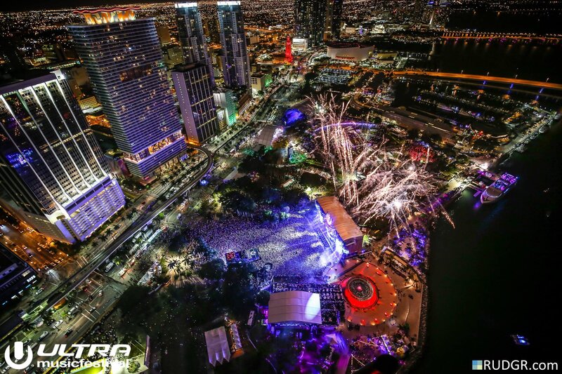 Fireworks over Festival