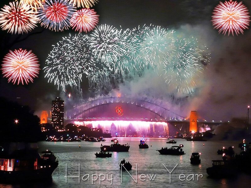 Fireworks over Harbor
