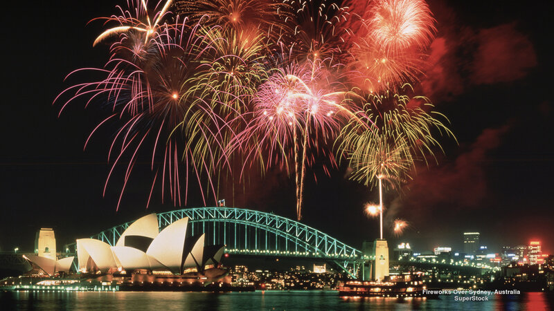 Fireworks over Sydney