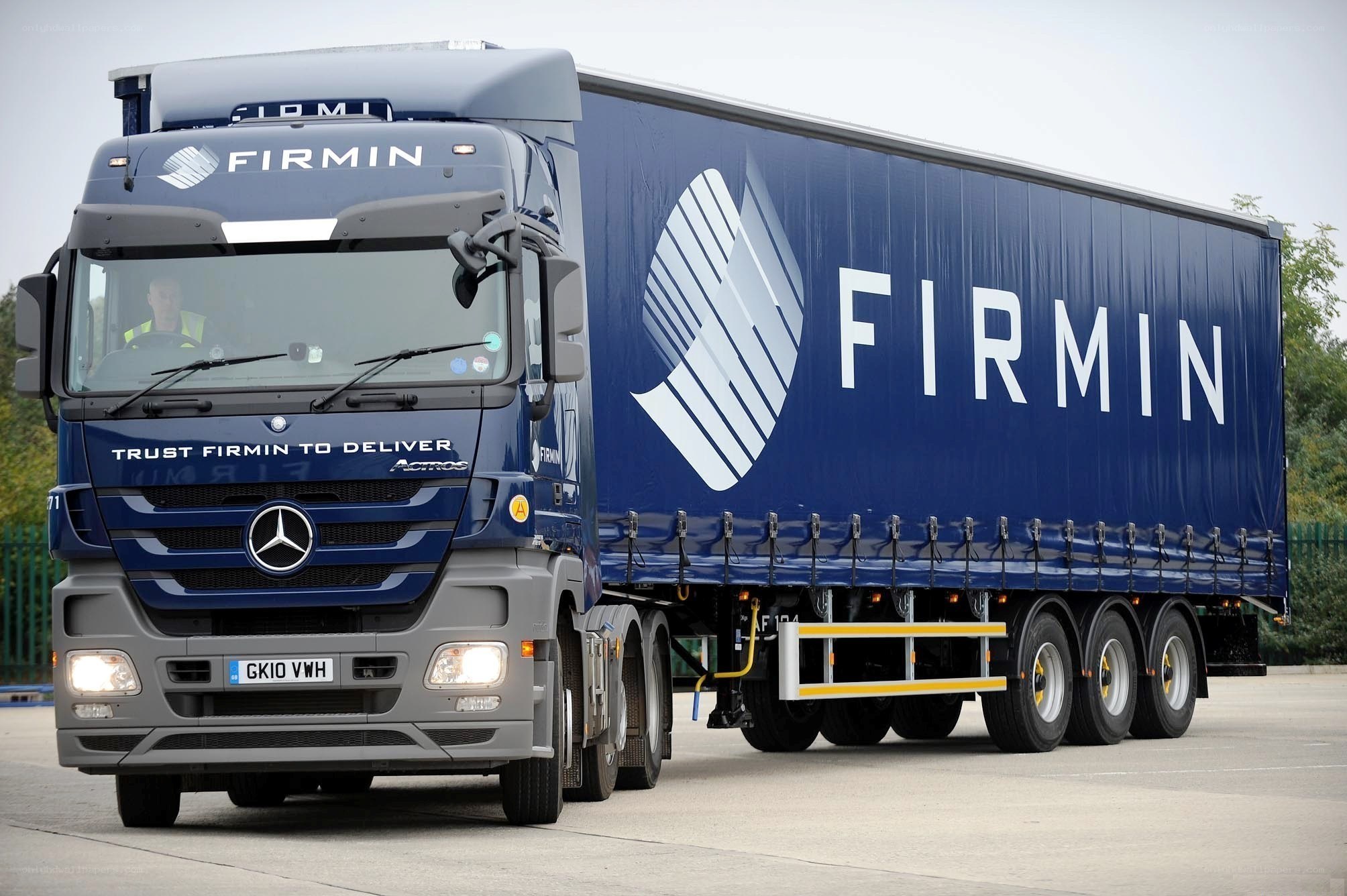 Firmin truck with trailer