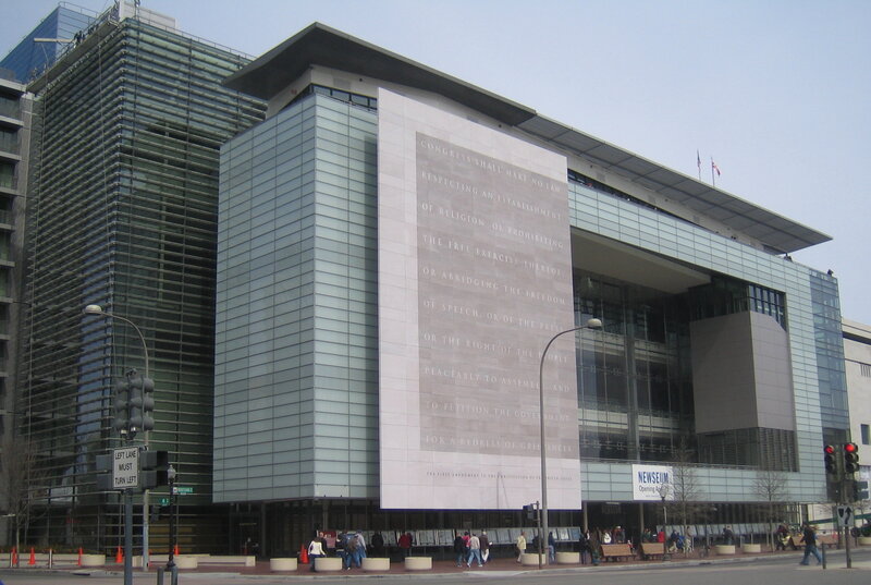 First Amendment building in Washington DC