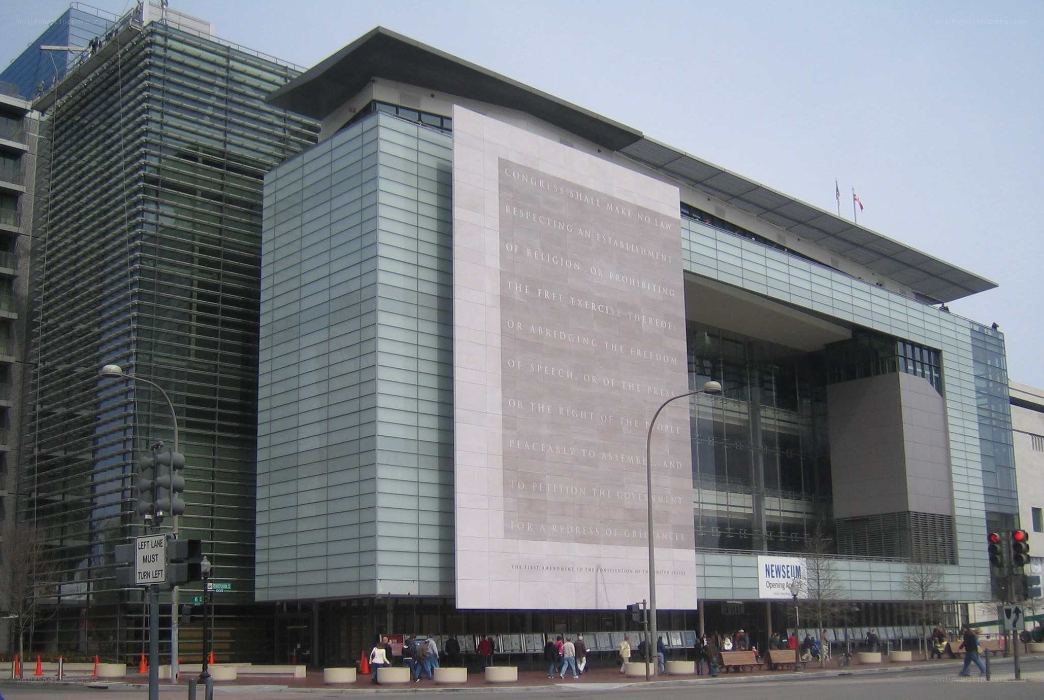First Amendment building in Washington DC