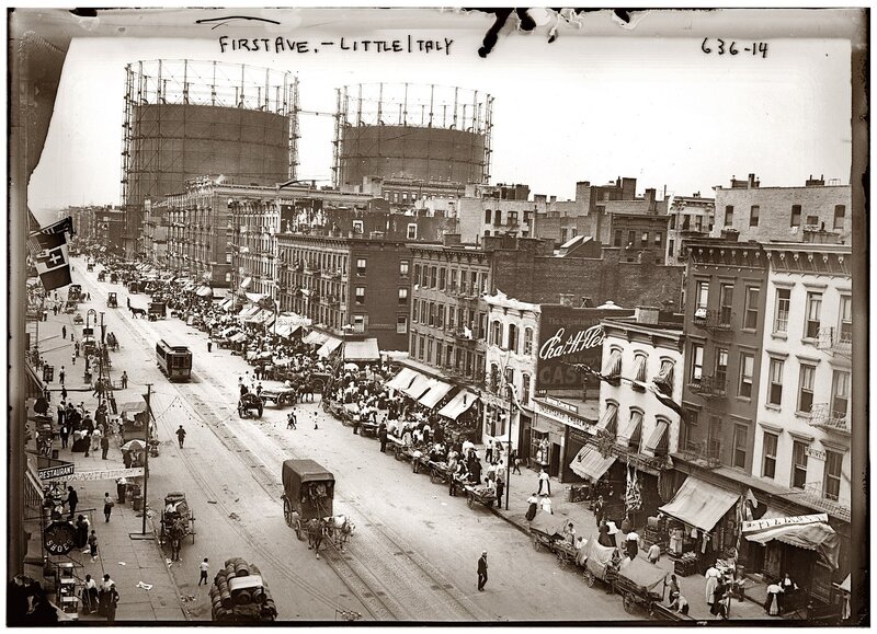 First Ave in Little Italy