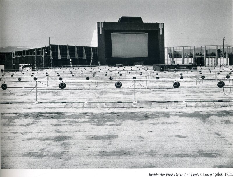 First Drive-in Theatre — Black