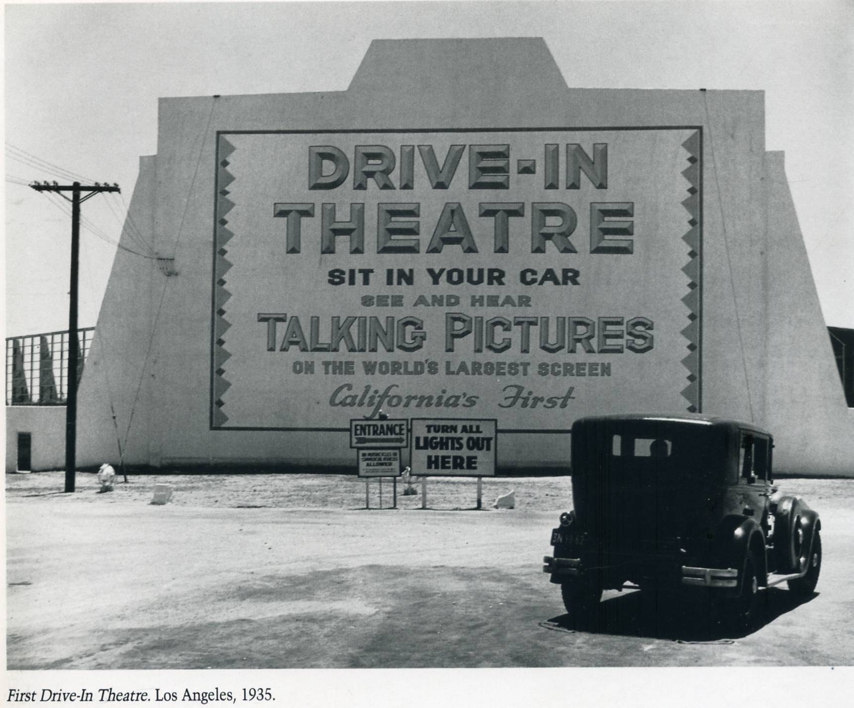 First Drive-In Theatre