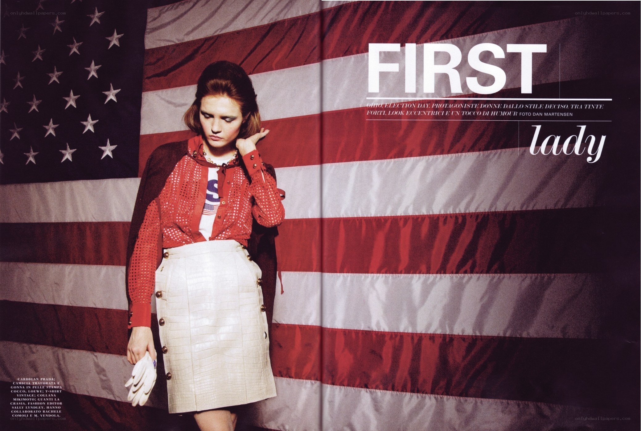 First Lady Fashion Spread