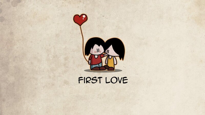first love illustration