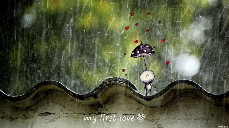 first love in the rain