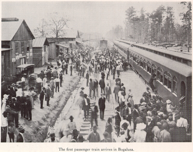 First passenger train arrives in Bogalusa