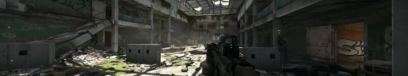 First-person Shooter View — Gray