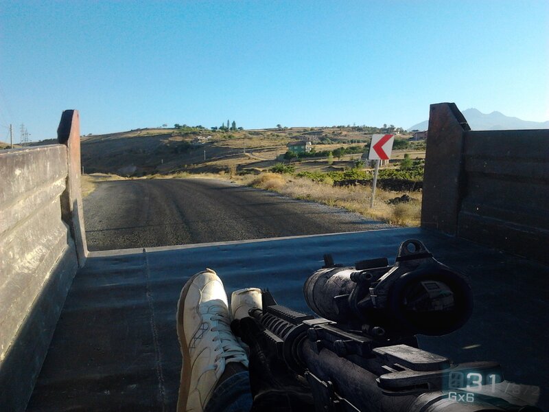 First-person View of Rifle