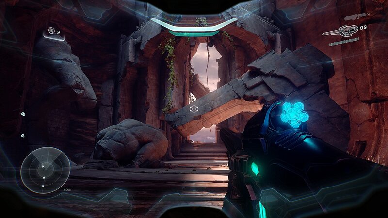 First-person View of Weapon