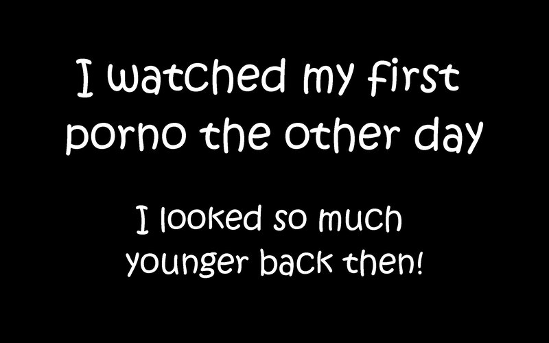 first porno reflection