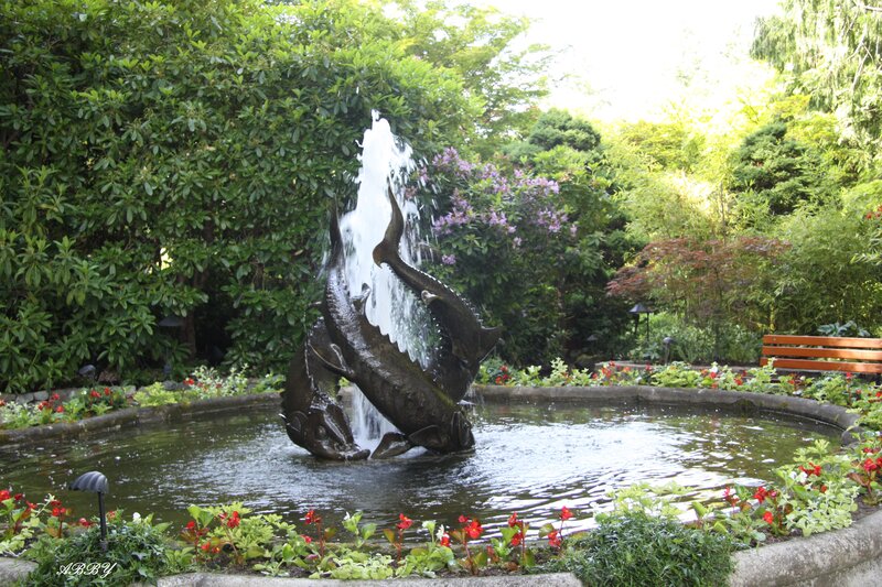 Fish Fountain Sculpture