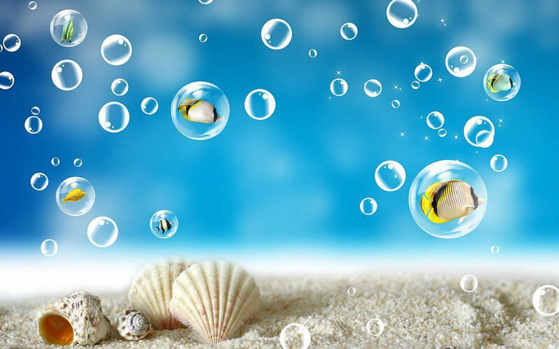 Fish in Bubbles