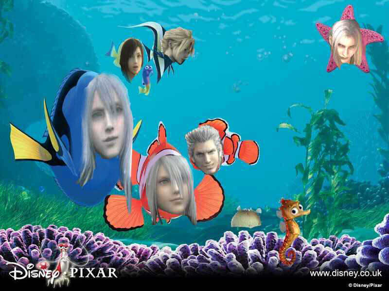 Fish with Character Heads