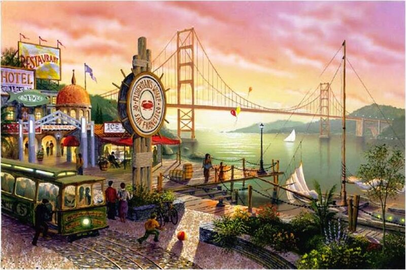 Fisherman's Wharf Scene