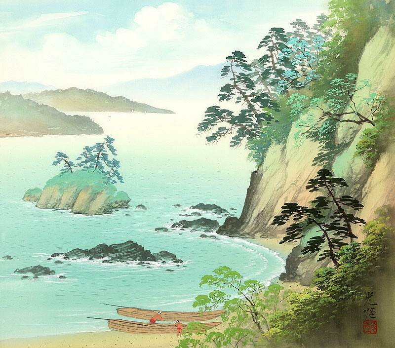 Fishermen on a Beach