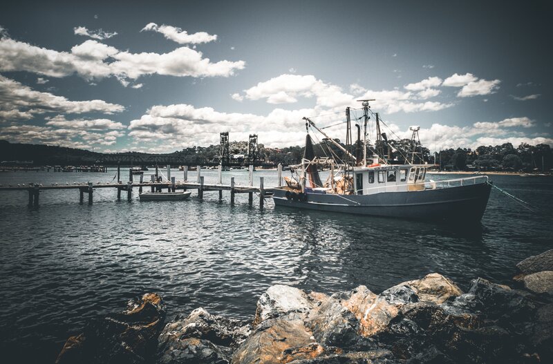 Fishing boat at the dock
